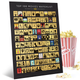 IMDb Top 100 Movies Scratch-Off Poster | $24 | Amazon